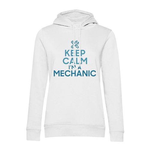 Sweat À Capuche Keep Calm I'm A Mechanic Parodie Métier Job Mécanicien