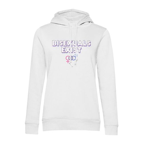 Sweat À Capuche Bisexuals Exist Lgbtq+ Gay Lesbien Bi Trans