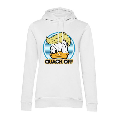 Sweat À Capuche Donald Trump - Quack Off Parodie Film Président Anime