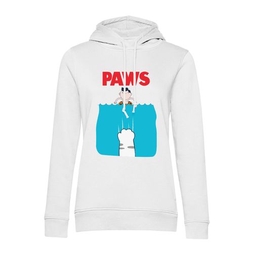Sweat À Capuche Orca - Requin Parodie Film Chat Patte Requin