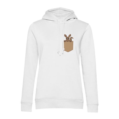 Sweat À Capuche Poche Surprise Kangourou Australie Dessin