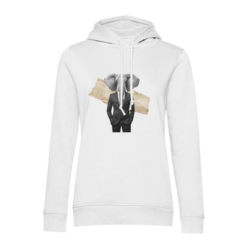 Sweat À Capuche Elephant De Wall Street Collage Art Surréalisme Business