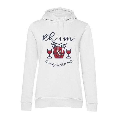 Sweat À Capuche Rhum Away With Me Humour Alcool