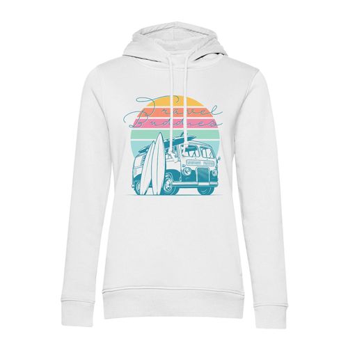 Sweat À Capuche Travel Buddies Plage Surf Van Voyage Camping