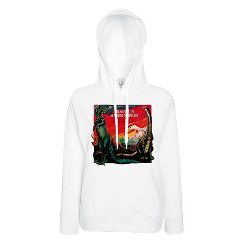 Sweat À Capuche Dinausore Jurassic Horror Moovie Film Cinema Parc The Ghost Slumber Mountain Tissu Leger Polyester