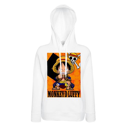 Sweat À Capuche One Piece Manga Luffy Mini Tissu Leger Polyester
