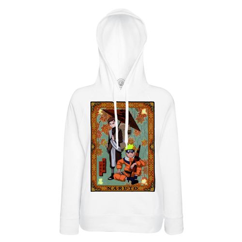 Sweat À Capuche Uzumaki Naruto Gaara Du Sable Portrait Manga Tissu Leger Polyester