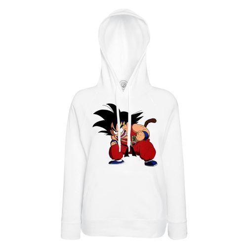 Sweat À Capuche Dragon Ball Manga San Goku Dbz Tissu Leger Polyester
