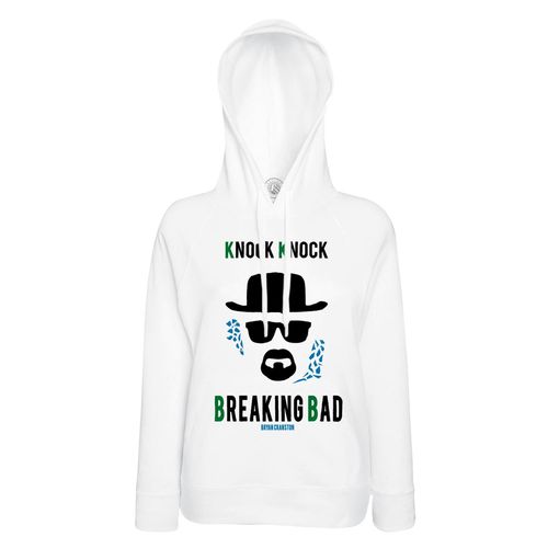 Sweat À Capuche Breaking Bad Knock Knock Tissu Leger Polyester