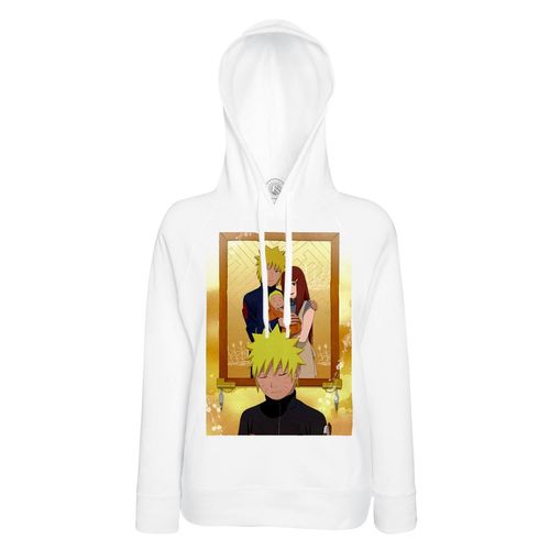 Sweat À Capuche Naruto Album De Famille Manga Parents Ninja Tissu Leger Polyester