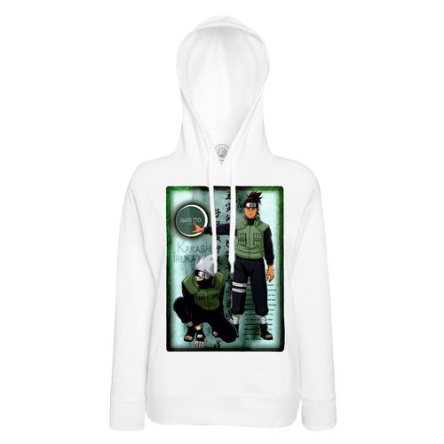 Sweat À Capuche Naruto Kakashi Sensei Iruka Sensei Ninja Manga Tissu Leger Polyester