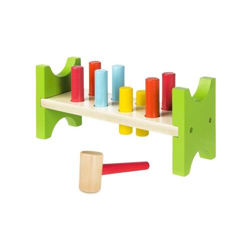 Jeu En Bois Banc Marteau (10 Pcs)