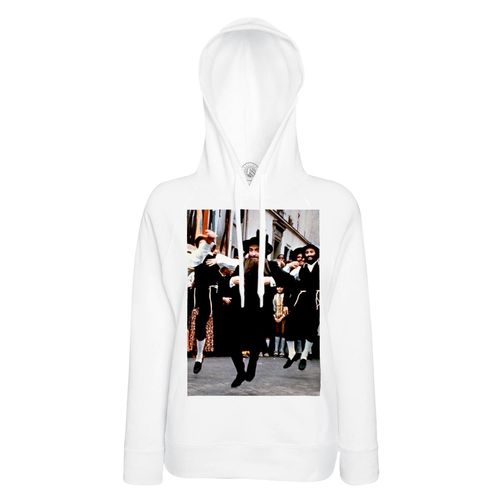 Sweat À Capuche Rabbi Jacob Il Va Dancer Louis De Funes Danse Juive Film Francais Tissu Leger Polyester
