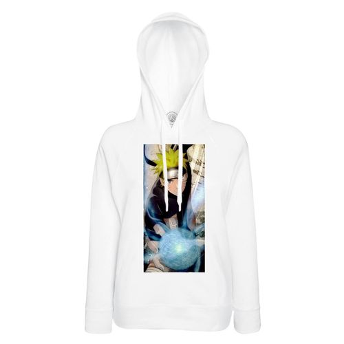 Sweat À Capuche Uzumaki Naruto Attaque Speciale Rasengan Manga Tissu Leger Polyester