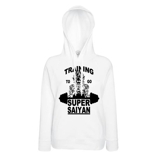 Sweat À Capuche Training To Go Super Sayan Dragon Ball Z Dbz Tissu Leger Polyester