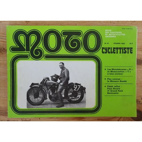 Moto Cyclettiste Revue Des Fanatiques De Motocyclettes Anciennes, 1983 (Monaco Baudo, Motobecane) 27