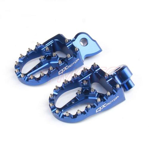 Repose Pieds Cnc En Aluminium Pour Moto, Pédales Pour Yamaha Yz 125 250 Yz125 Yz85 Yz450f Wr250 450f 99 17 Pit Bike