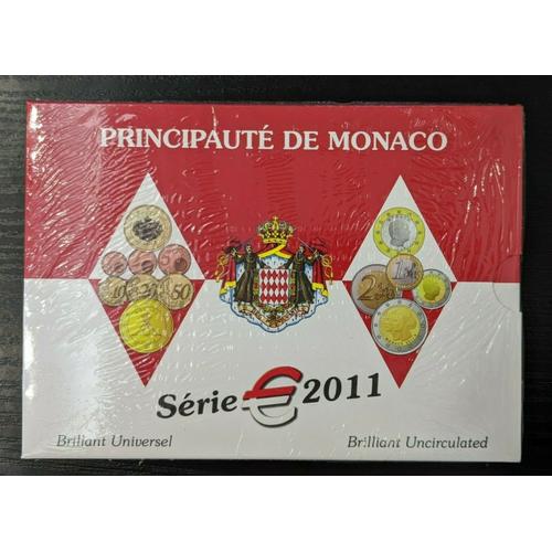 Coffret Monnaie Euro Monaco Bu - Brillant Universel 2011