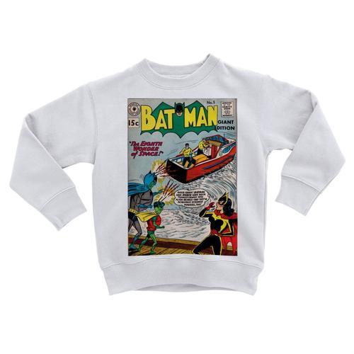 Sweatshirt Enfant Batman Marvel Couverture Bd Comics Super Hero Vintage