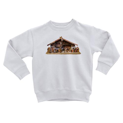 Sweatshirt Enfant Creche Naissance De Jesus Noel Rois Mages Marie Bible