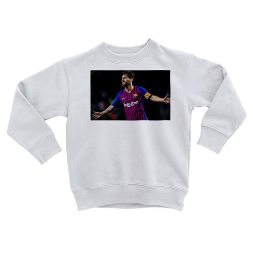 Sweatshirt Enfant Leo Messi Barcelone Football Star Celebration