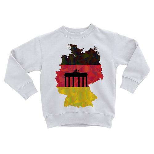 Sweatshirt Enfant Drapeau Carte Allemagne Football Sport Equipe National Usa