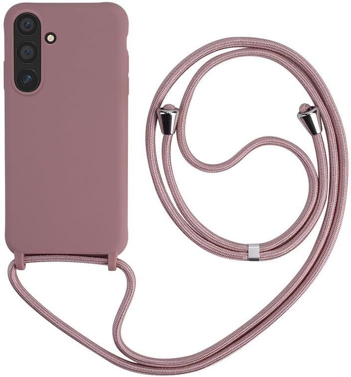 Collier Pour Samsung Galaxy S24 Plus Coque Silicone Liquide ...