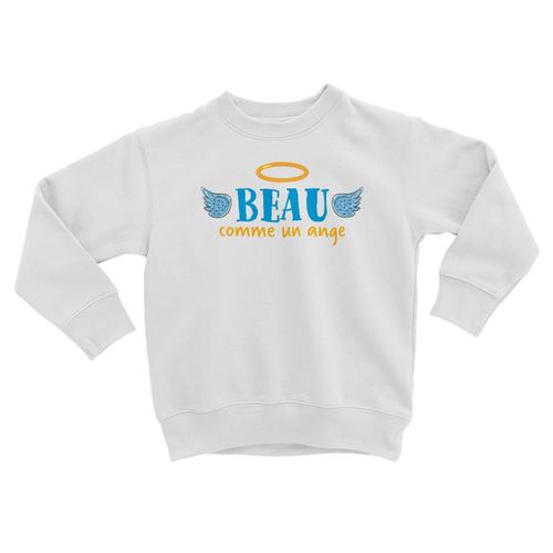 Sweatshirt Enfant Beau Comme Un Ange Garçon Mignon