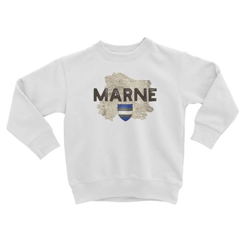 Sweatshirt Enfant Marne Departement 51 Chalons En Champagne Carte Ancienne