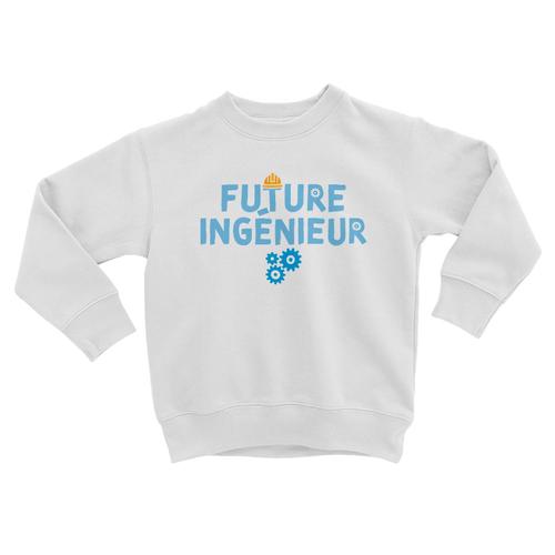 Sweatshirt Enfant Future Ingénieur Métier Sciences