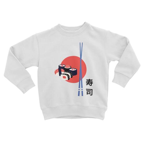 Sweatshirt Enfant Sushi Cuisine Poisson Japon Asie Culture