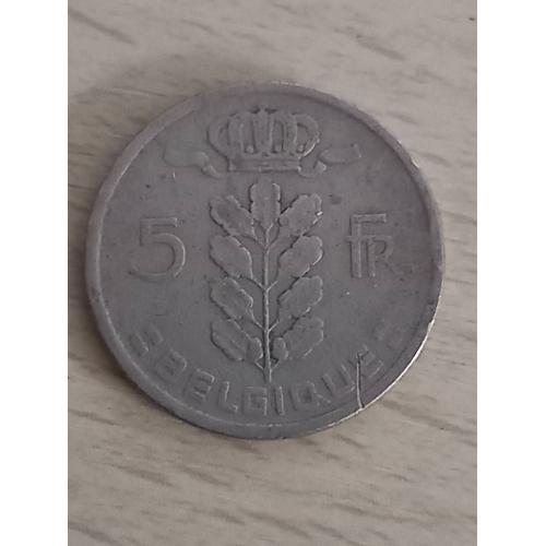 5 Francs - Cérès - Belgique - 1950