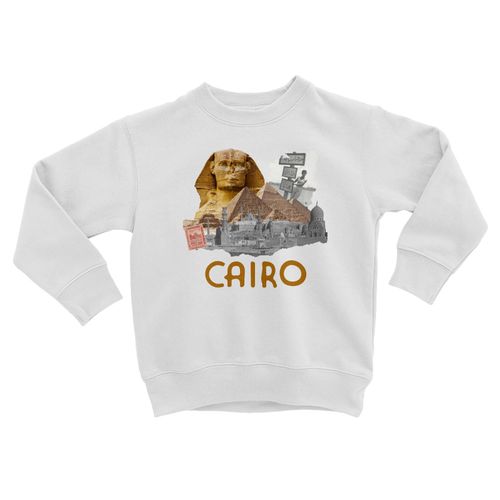Sweatshirt Enfant Cairo Collage Le Caire Egypte Voyage Culture
