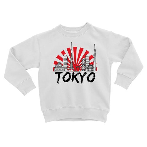 Sweatshirt Enfant Tokyo Minimalist Japon Voyage Culture