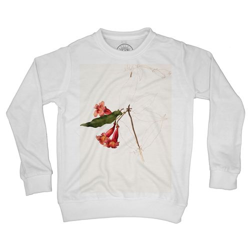 Sweat Shirt Enfant Fleurs Aquarelle Dessin