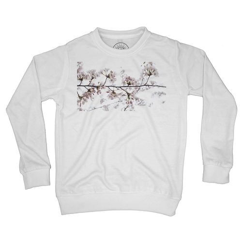 Sweat Shirt Enfant Fleurs De Cerisier Printemps Contre-Jour 2