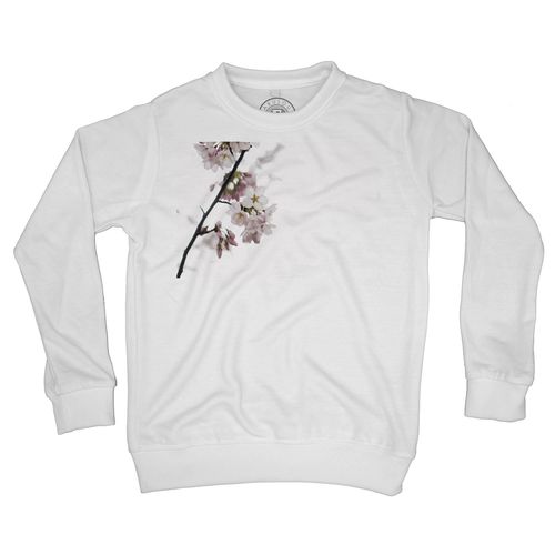 Sweat Shirt Enfant Fleurs De Cerisier Printemps Contre-Jour 3