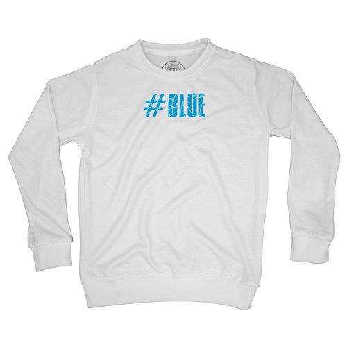 Sweat Shirt Enfant Hachtag Blue Bleue Tendance