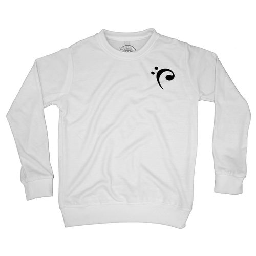 Sweat Shirt Enfant Clef De Fa Musique Solfège