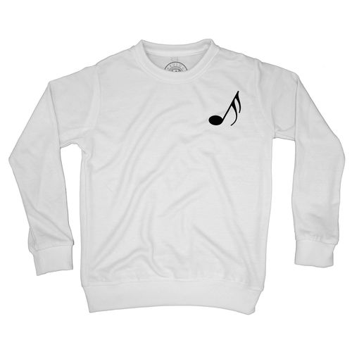 Sweat Shirt Enfant Croche Simple Musique Solfège Notes