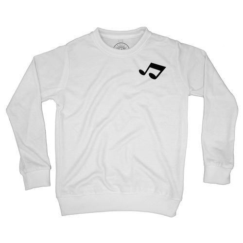 Sweat Shirt Enfant Double Croche Musique Solfège Notes