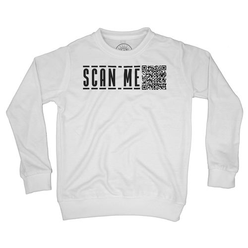 Sweat Shirt Enfant Scan Me Qr Code