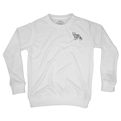 Sweat Shirt Enfant Loup Dessin