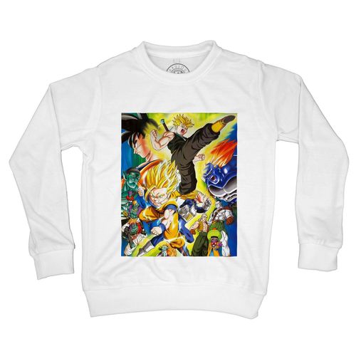 Sweat-Shirt Enfant Dragon Ball Z Anime Manga Japan Offensive Cyborg