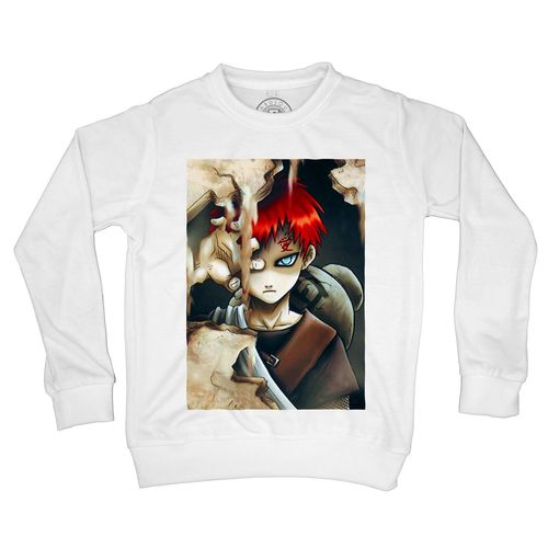 Sweat-Shirt Enfant Gaara Du Sable Naruto Manga Bouclier De Sable