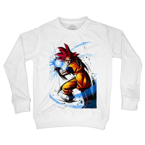 Sweat-Shirt Enfant Dragon Ball Super Goku Go Kamehame