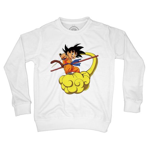 Sweat-Shirt Enfant Dragon Ball Z Anime Manga Japan Nuage Magique Kinto Baton Magique Nyoi Bo