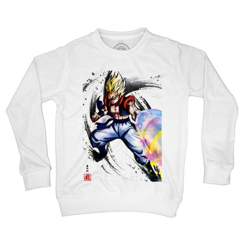 Sweat-Shirt Enfant Gotenks Attaque Ki Dragon Ball Z Fusion Sangoha Trunkss