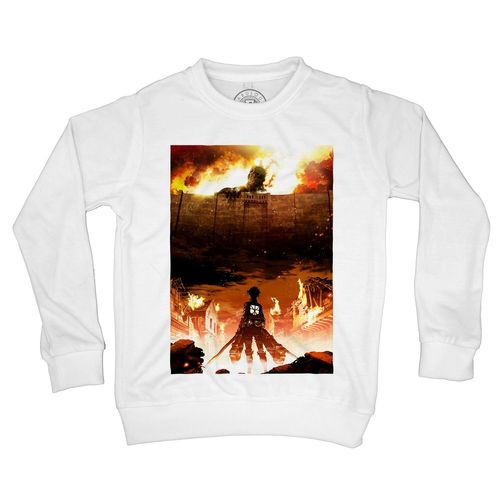Sweat-Shirt Enfant Attaque Des Titants Shingeki No Kyojin Manga Japon Monstres