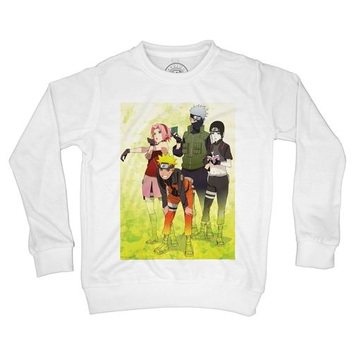 Sweat-Shirt Enfant Nartuo Team 7 Sakura Kakashi Sai Manga Anime